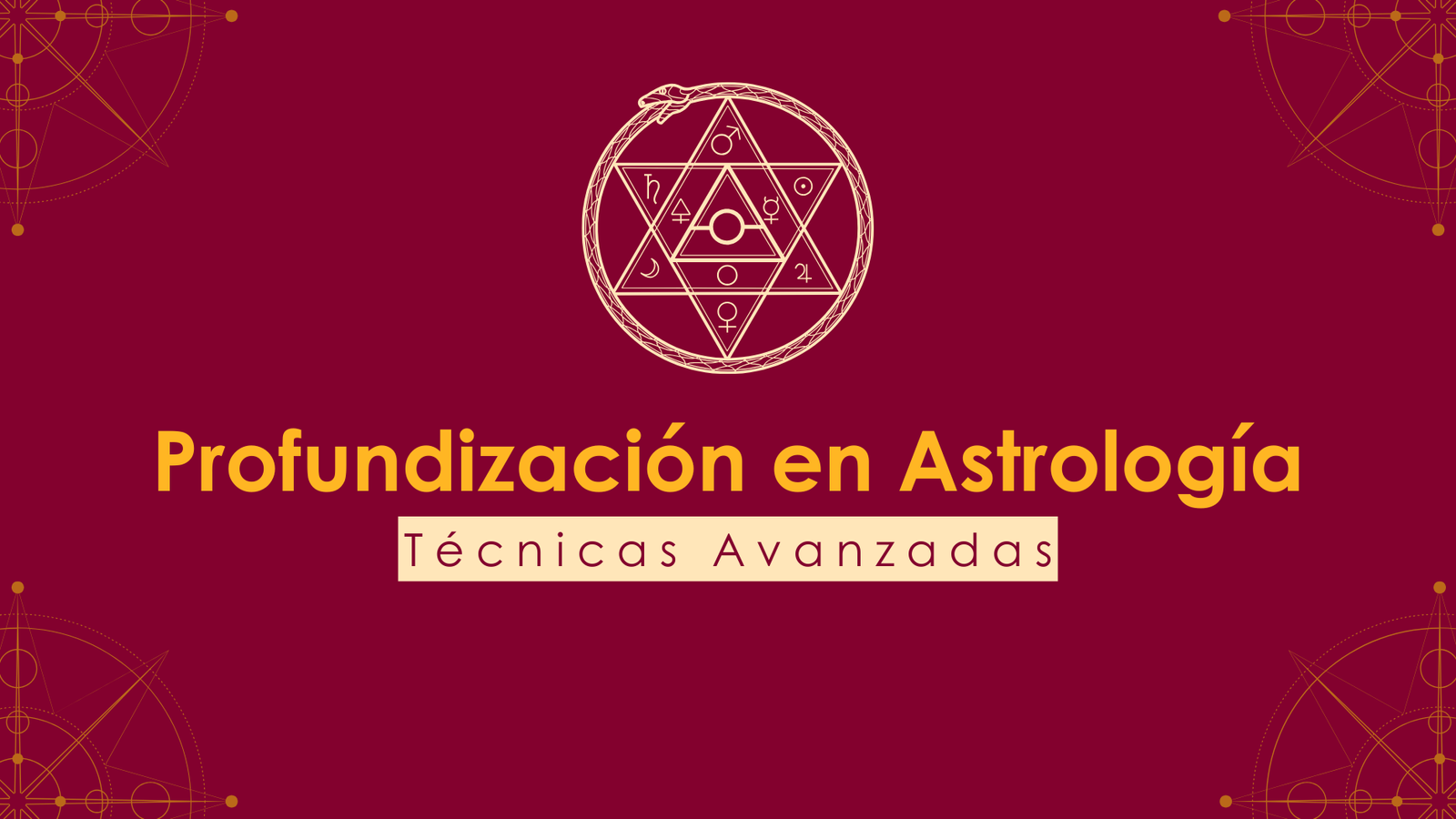 Profundización en Astrología